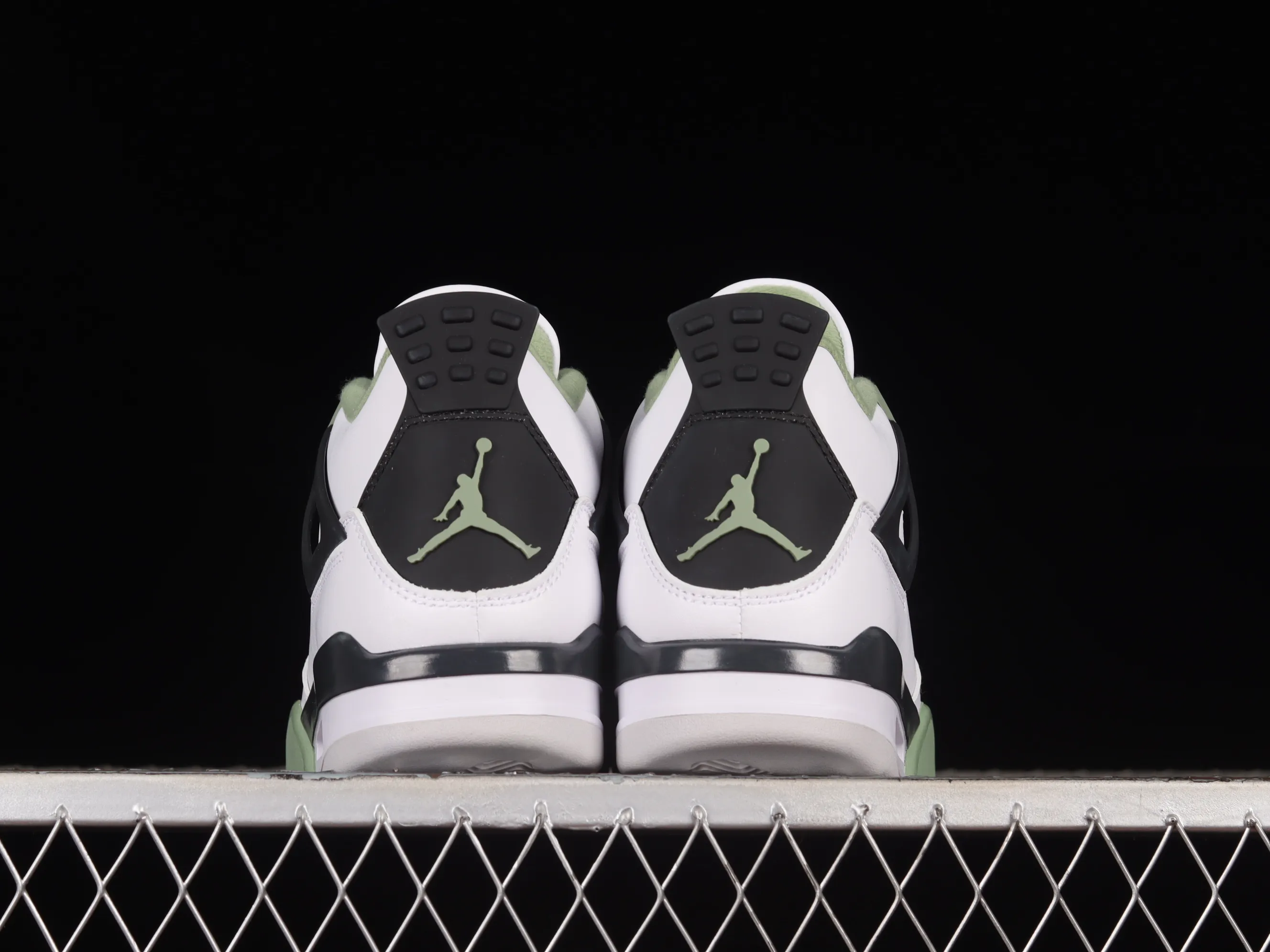 All categories Air Jordan Jordan series basketball shoes Air Jordan 4 X version Air Jordan 4 Retro "Seafoam" AJ4 Joe 4 white and green AQ9129-103